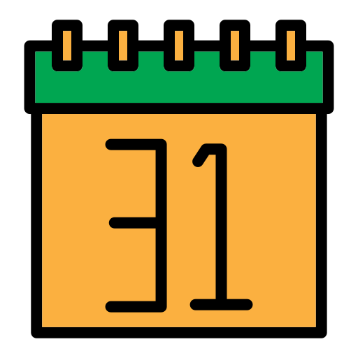 kalender Generic Outline Color icon