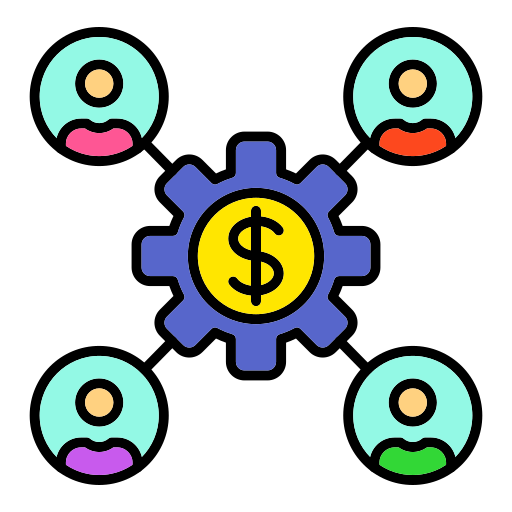 management Generic Outline Color icono
