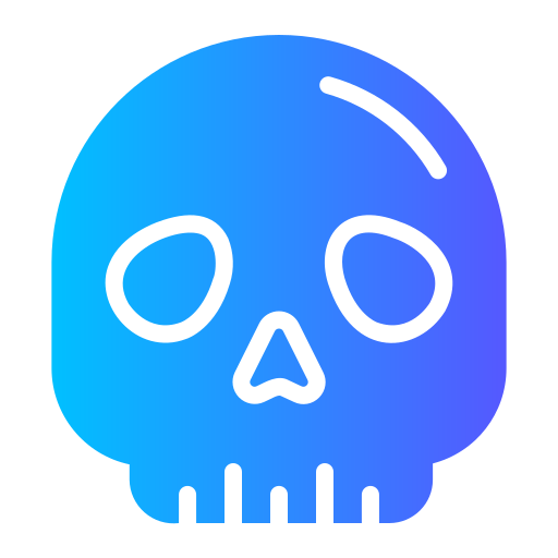 cráneo Generic Flat Gradient icono
