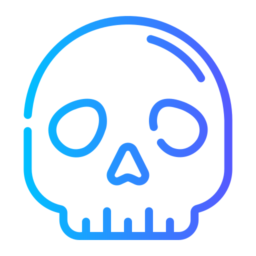 두개골 Generic Gradient icon