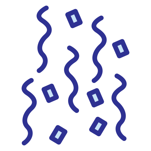 konfetti Generic Blue icon