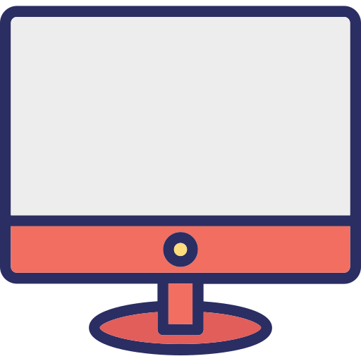 lcd Generic Outline Color Icône
