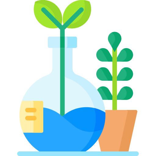 plantkunde Special Flat icoon