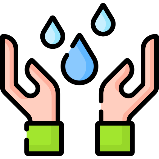 水を節約する Special Lineal color icon