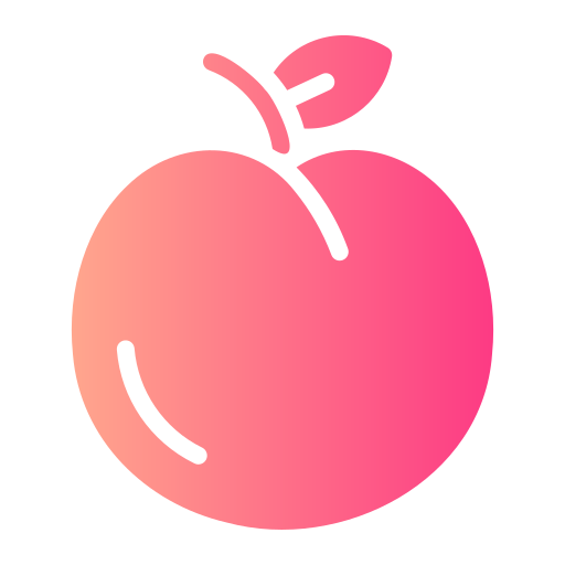 abrikoos Generic Gradient icoon