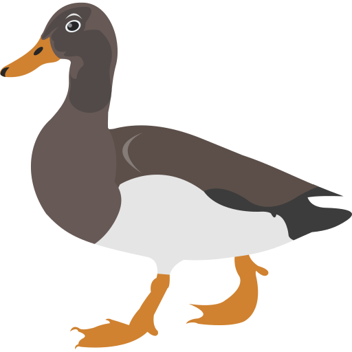 canard Generic Flat Icône