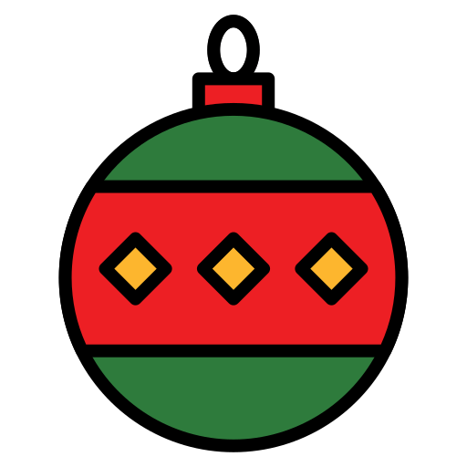 Bauble Generic Outline Color icon