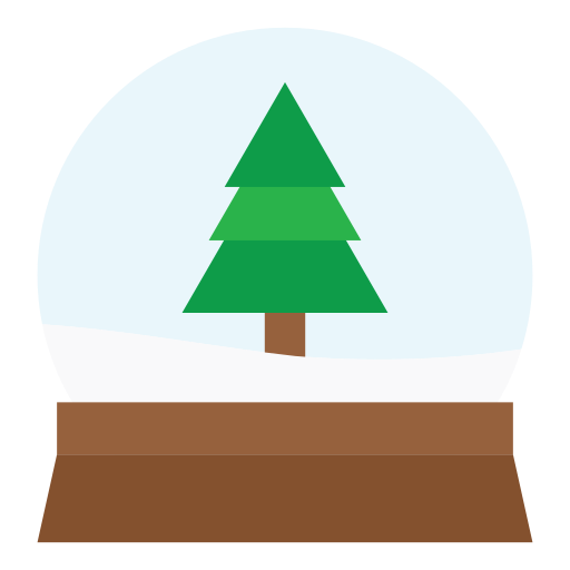 Снежный шар Generic Flat иконка