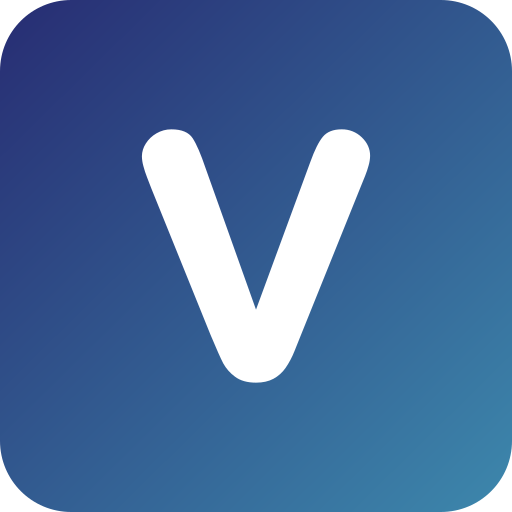 Letter V Generic Flat Gradient icon