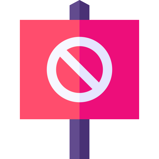 protesta Basic Straight Flat icono
