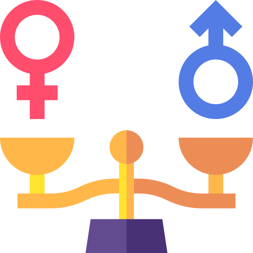 Gender Equality Basic Straight Flat icon