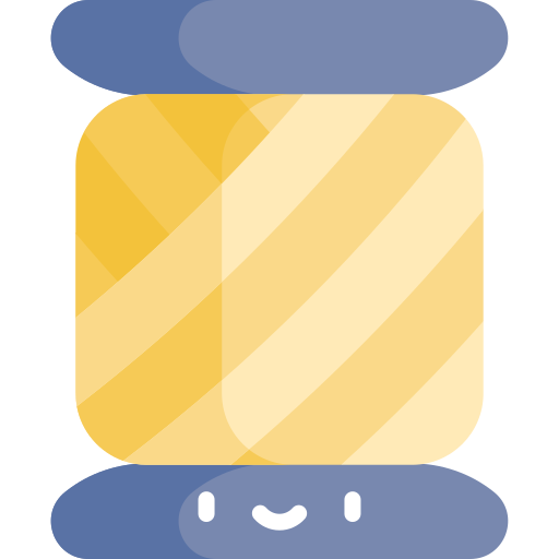 糸 Kawaii Flat icon