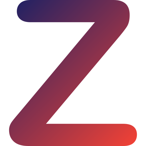 lettera z Generic Gradient icona