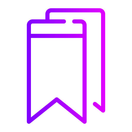 Bookmark Generic Gradient icon