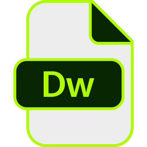 Dreamweaver Generic Outline Color icon