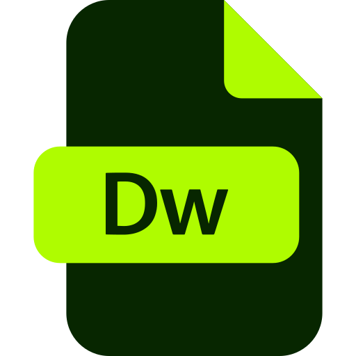 Dreamweaver Generic Flat icon