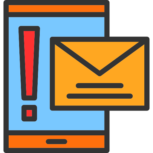 Spam Generic Outline Color icon