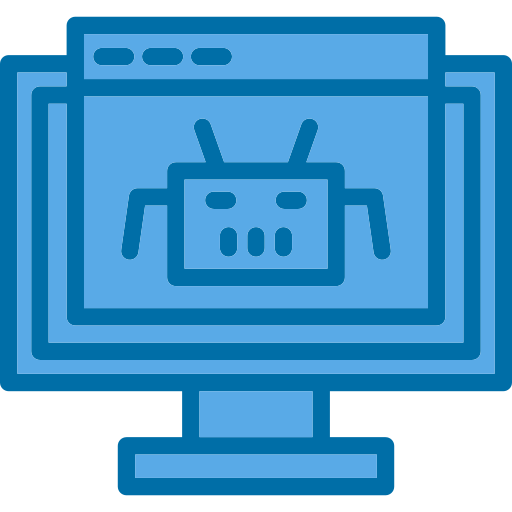 botnet Generic Blue icono