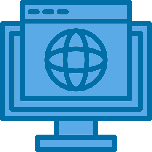 programma di navigazione in rete Generic Blue icona