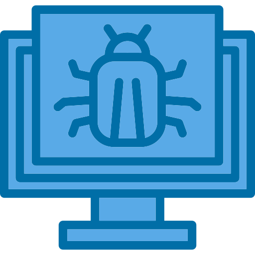 virus Generic Blue icono