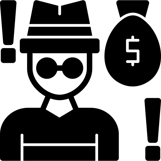 rozbój Generic Glyph ikona