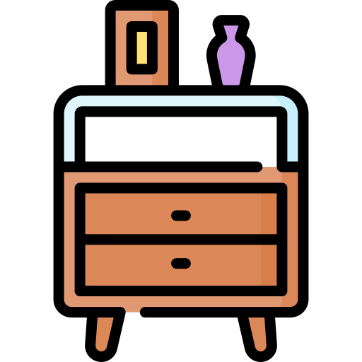Night stand Special Lineal color icon
