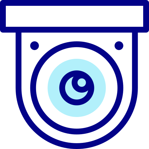 ウェブカメラ Detailed Mixed Lineal color icon