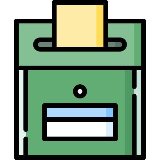 caja de sugerencias Special Lineal color icono