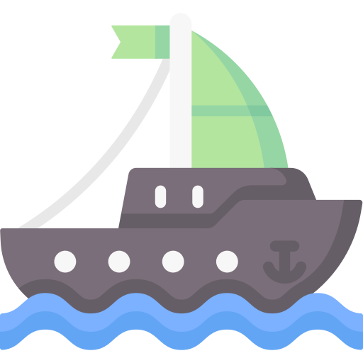 zeilboot Special Flat icoon