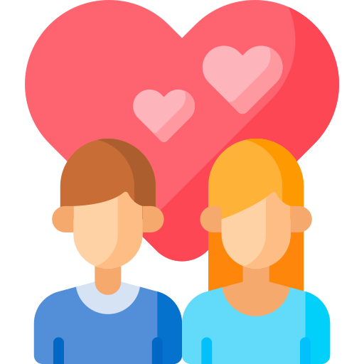 Couple Special Flat icon