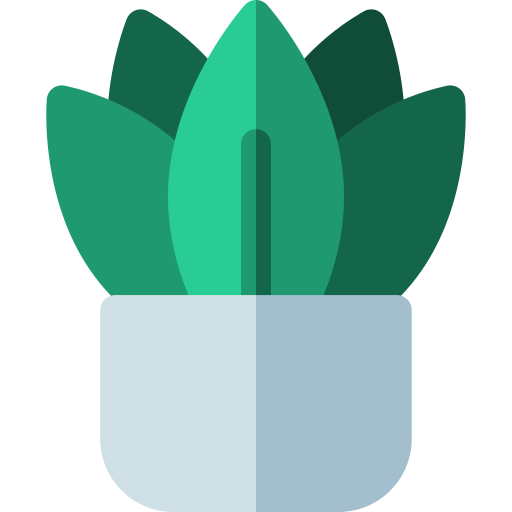 Succulent Basic Rounded Flat icon