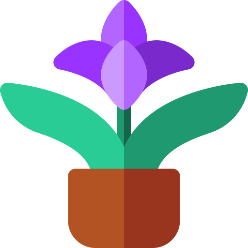 Bromeliad Basic Rounded Flat icon