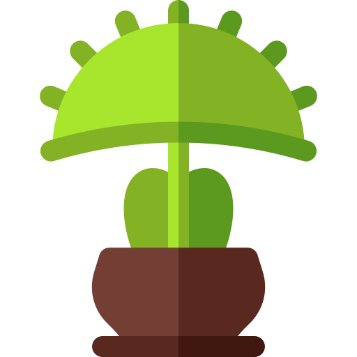 Venus flytrap Basic Rounded Flat icon