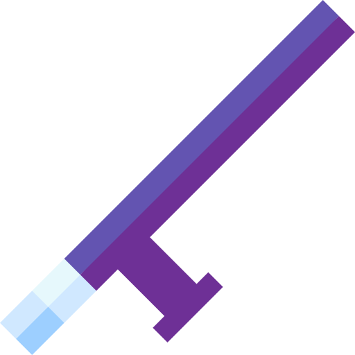 Baton stick Basic Straight Flat icon