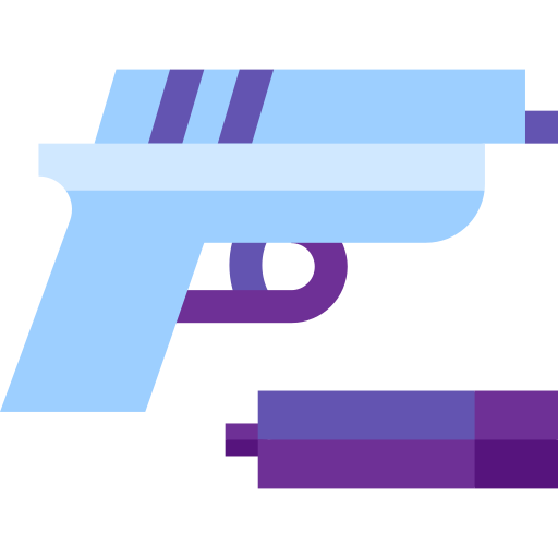 pistola Basic Straight Flat icono