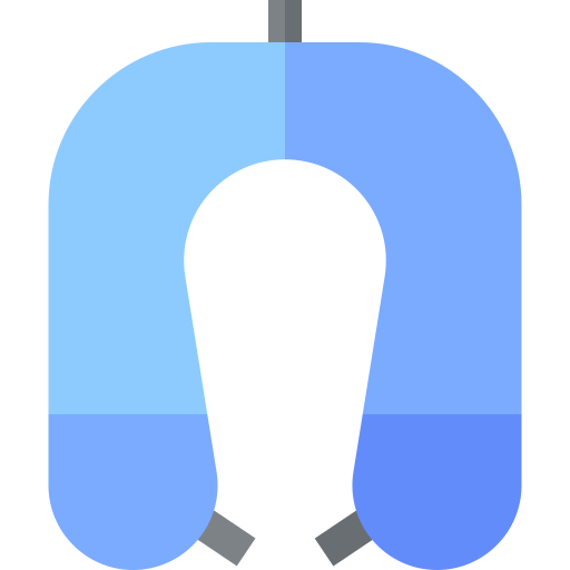 Neck pillow Basic Straight Flat icon
