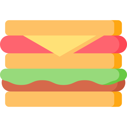 sandwich Special Flat Icône
