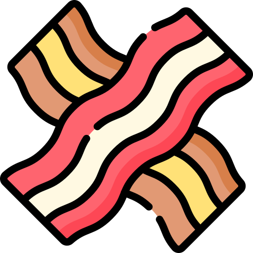 bacon Special Lineal color icona
