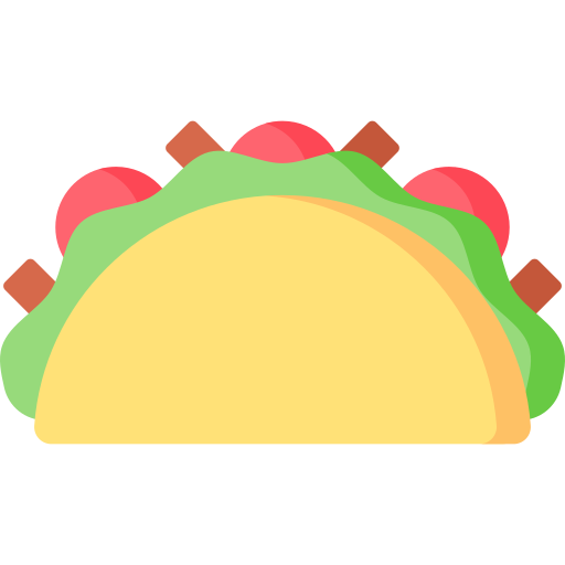 taco Special Flat icono