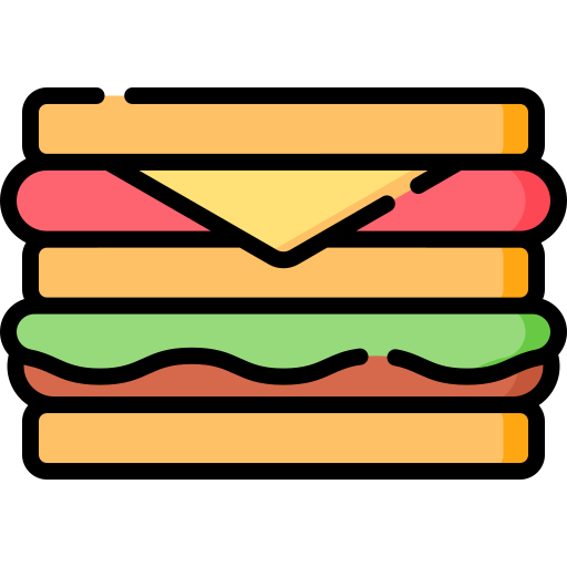 sandwich Special Lineal color icon