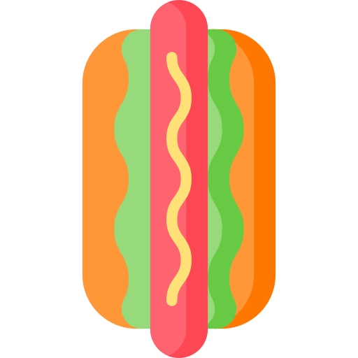 hot-dog Special Flat Icône