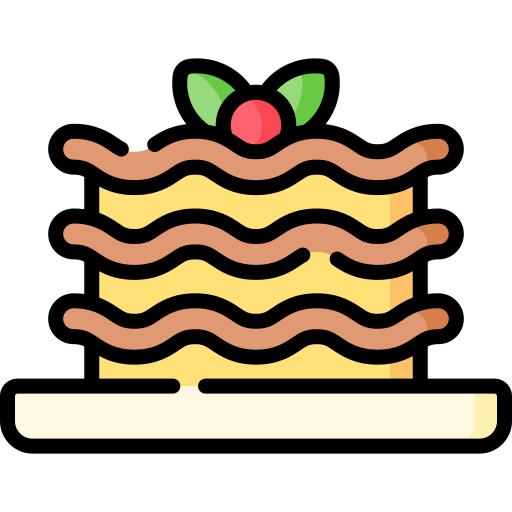 Lasagna Special Lineal color icon