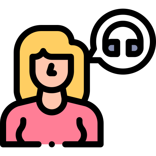 Customer support Detailed Rounded Lineal color icon