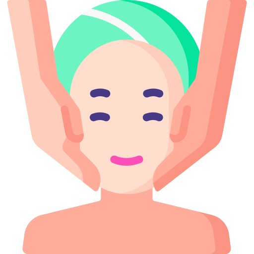 Facial treatment Special Flat icon