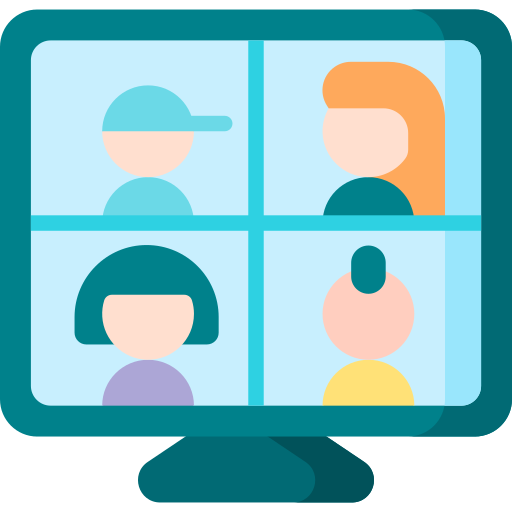 online-meeting Special Flat icon