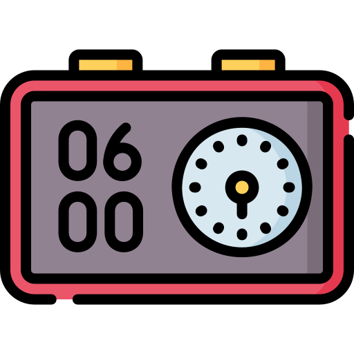 デジタル時計 Special Lineal color icon