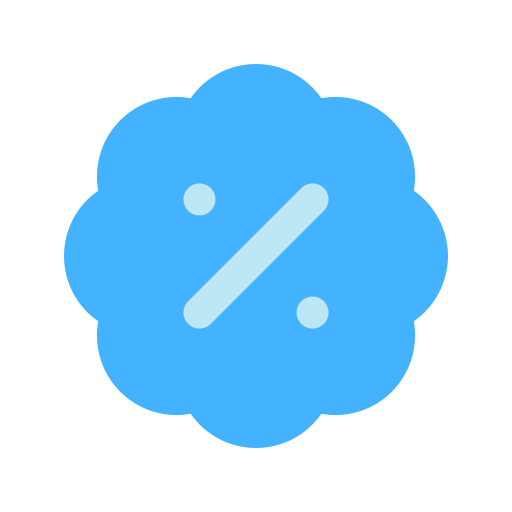 korting Generic Blue icoon