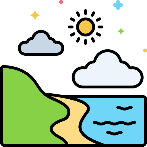 Coast Generic Outline Color icon