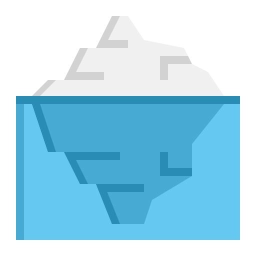 iceberg Generic Flat Icône