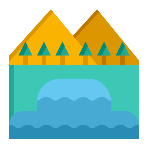 Озеро Generic Flat иконка
